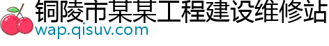 铜陵市某某工程建设维修站